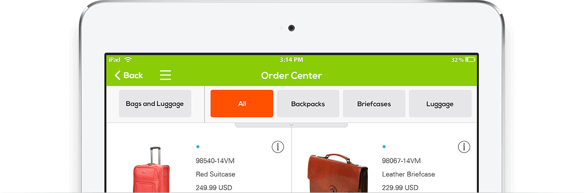 Sales rep software that creates stunning e-catalogs