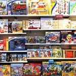 mobile-merchandising for children's accessories and toys