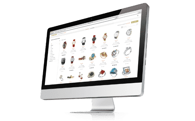 b2b ecommerce platform - jewelry and watches