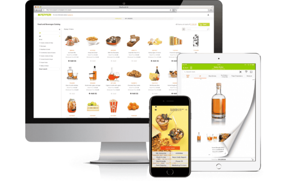 Pepperi on different devices