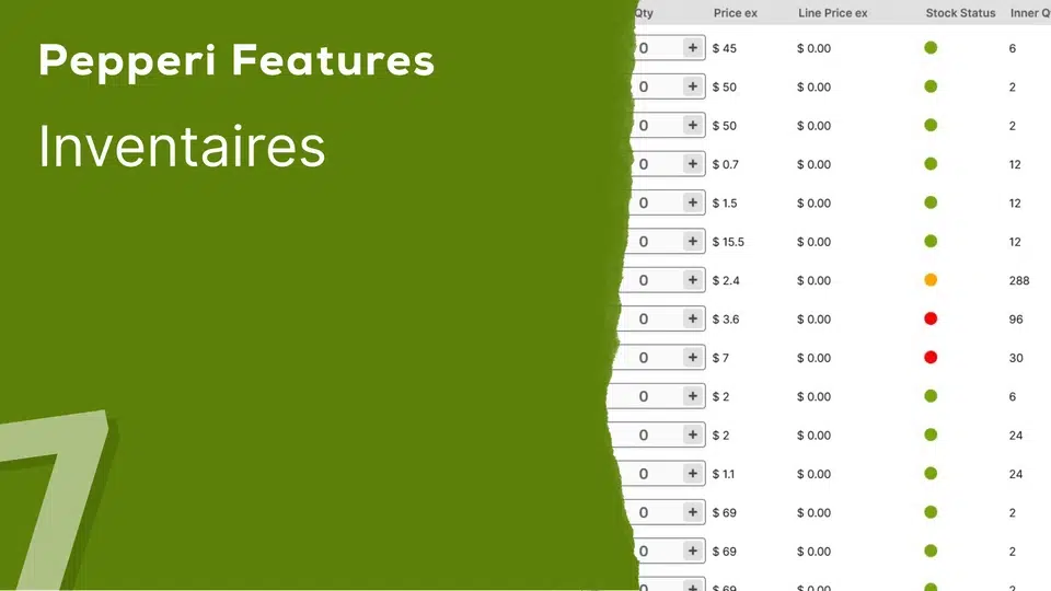 Features FR 07 Inventories