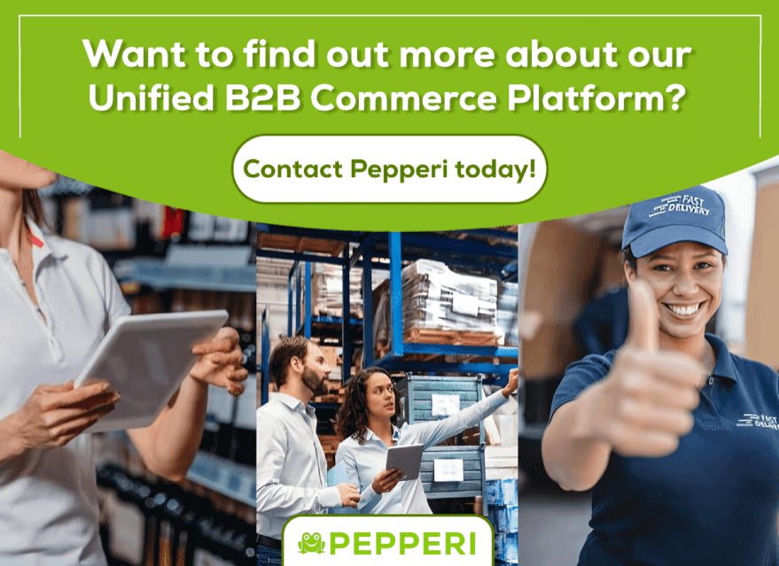 Pepperi Contact Sales CTA