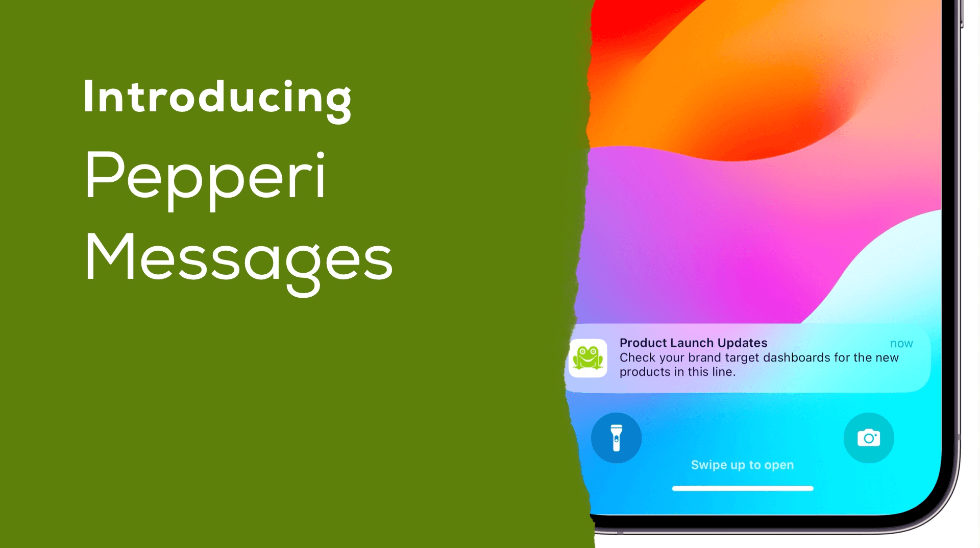 pepperi introducing messages