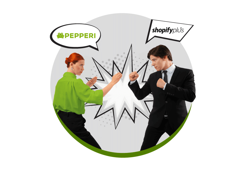pepperi vs shopify