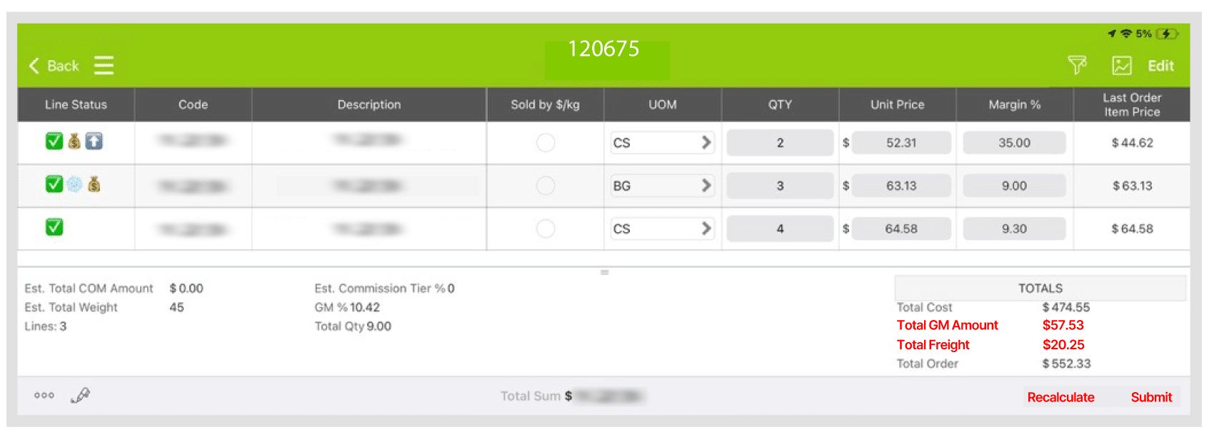 Freight-Adjusted Profit Metric Calculator2