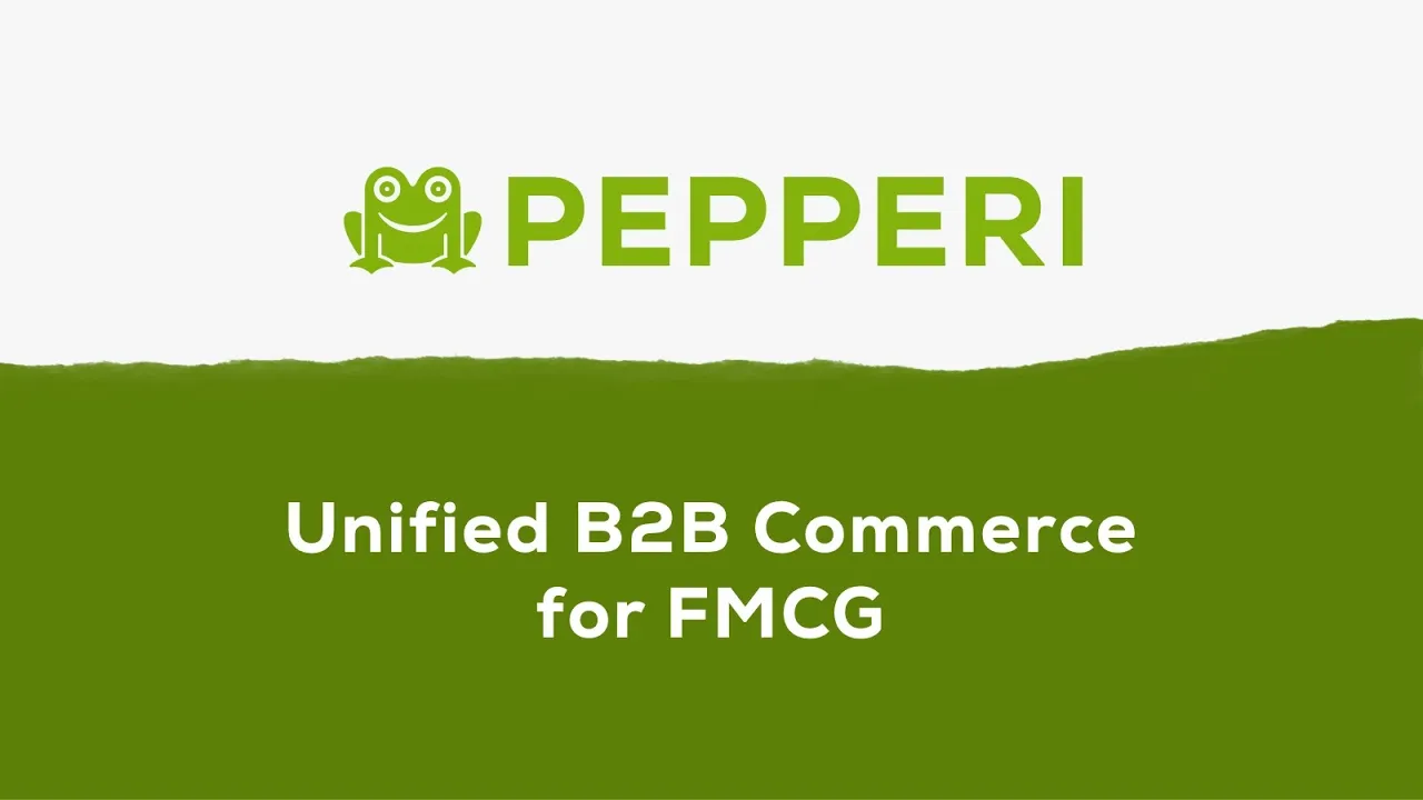 pepperi fmcg video overlay