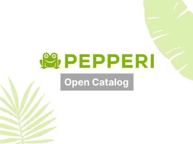 pepperi open catalog video